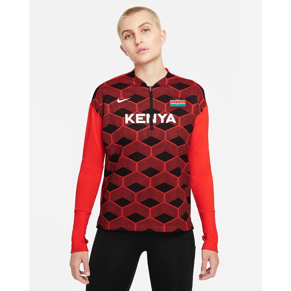 Nike Team Kenya Element 1/2 Zip Running Top